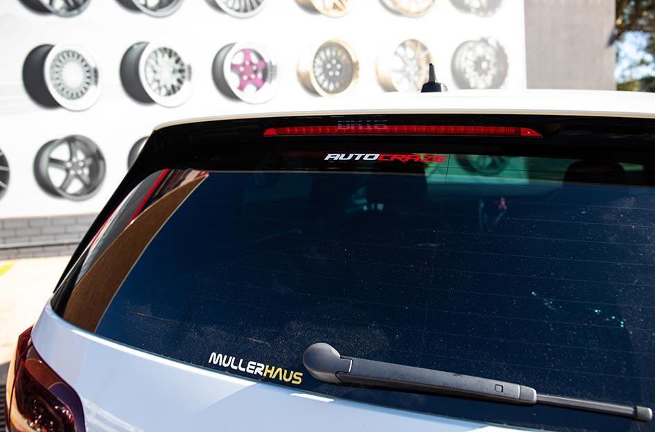 VOLKSWAGEN GOLF FLG MATTE BLACK